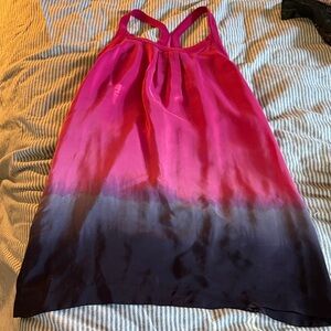 Lucky Brand Fuchsia Cotton Dress